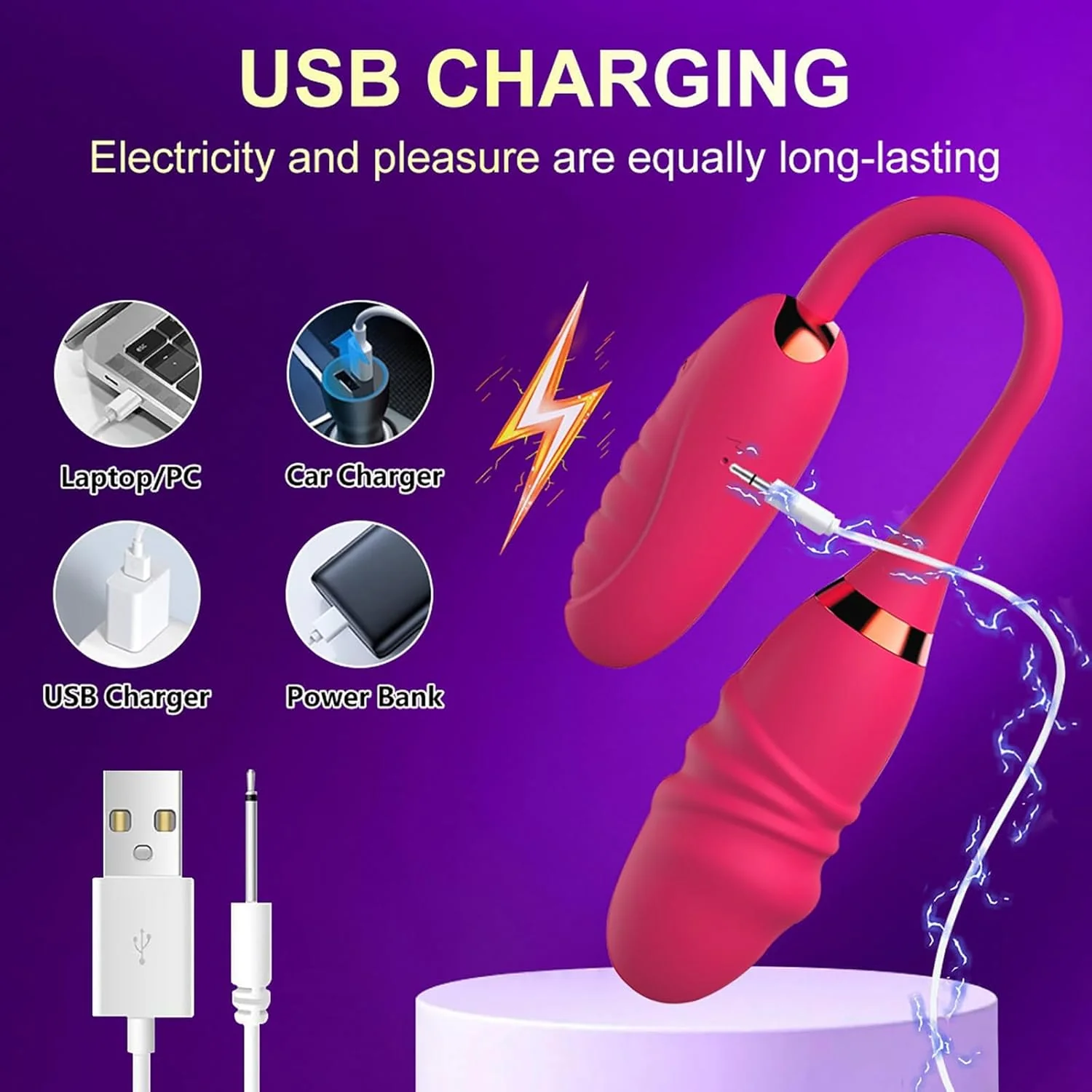 SyncWave App Remote G-Spot Vibrator Couples Toy 10 Modes - Image 7