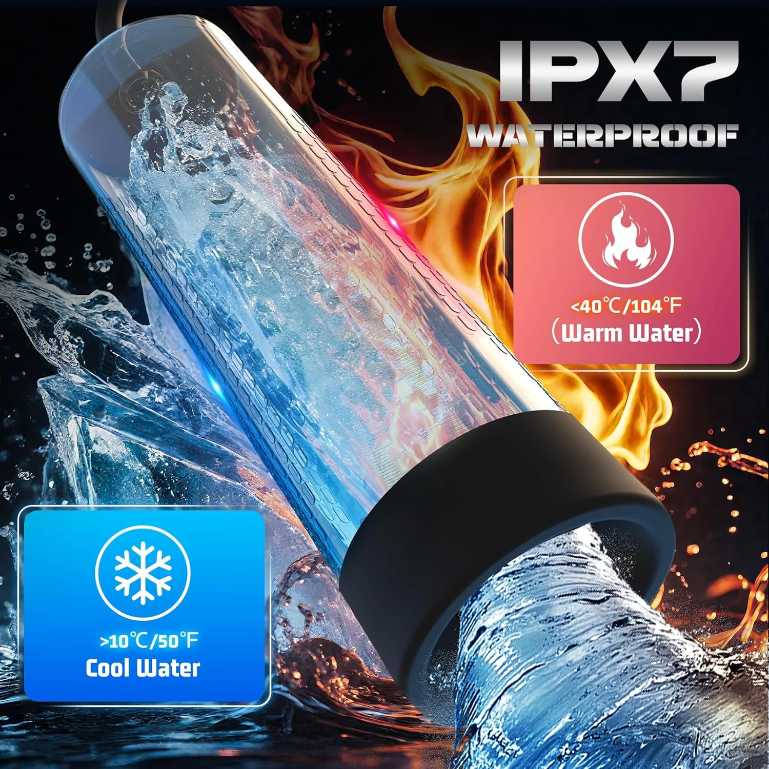 HydroCore Electric Penis Pump 6 Modes LCD Display - Image 5