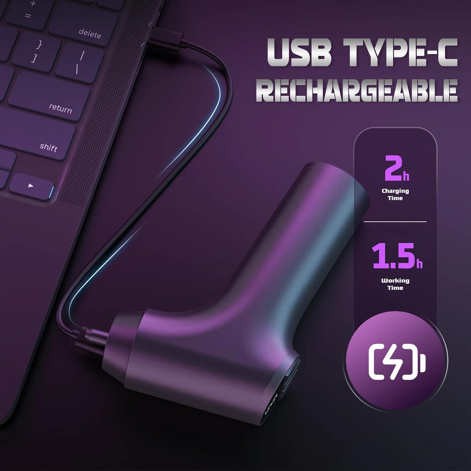 HydroCore Electric Penis Pump 6 Modes LCD Display - Image 6