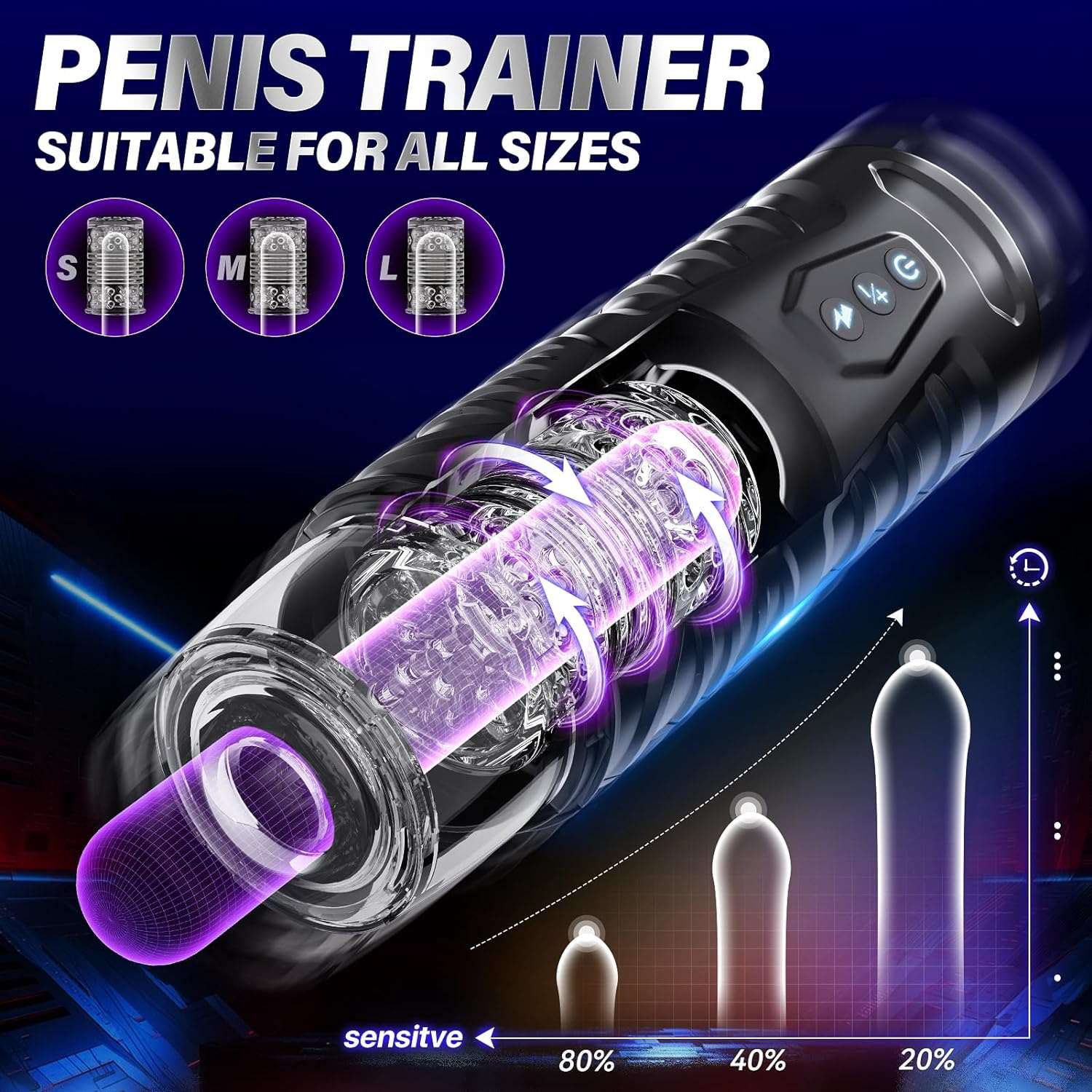 UltraGrip Mighty Male Trainer Masturbator - Image 4