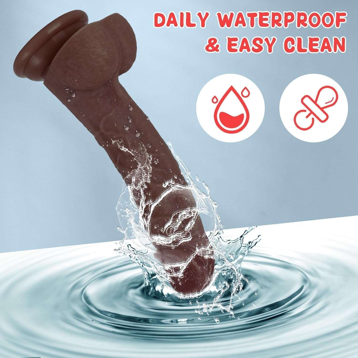 BBD Realistic Silicone Dildo - Image 6