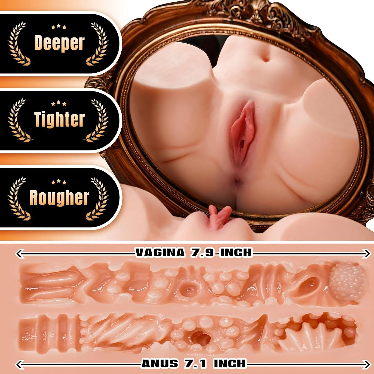 MassCurve BBW Sex Doll Torso 36LB Dual Channel - Image 2