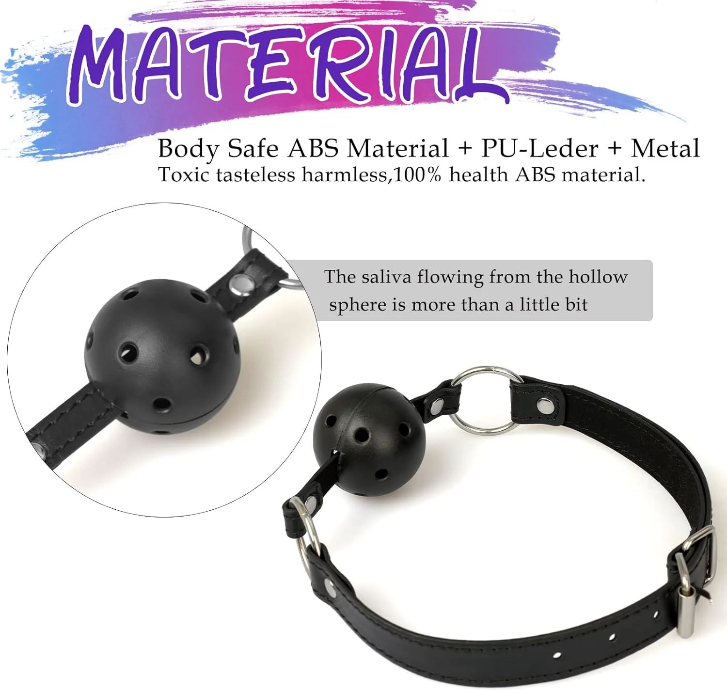 NobleBond BDSM Nipple Clamps Gag Set - Image 5