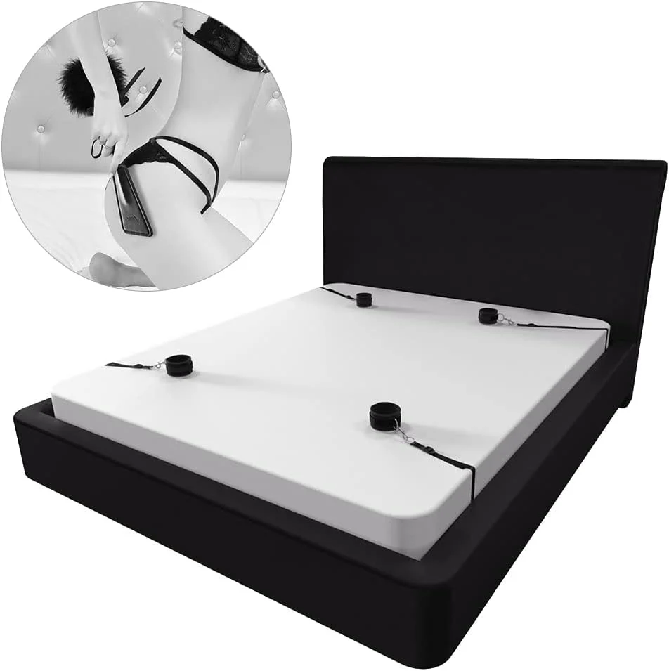 Adjustable BDSM Bed Restraint Kit - Image 4