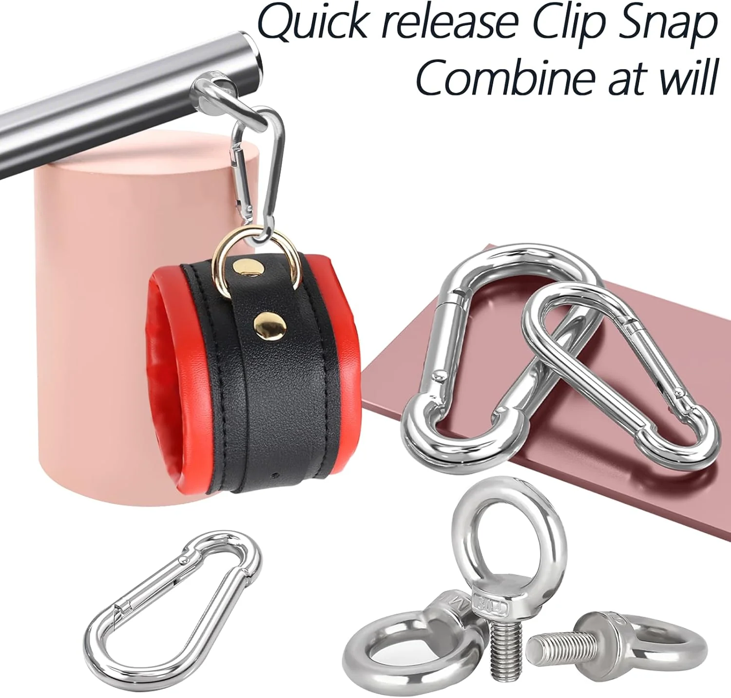 CrimsonSteel Red Stainless Steel Spreader Bar Kit - Image 4