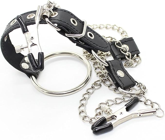 SensationBalance BDSM Nipple Clamps Penis Cage - Image 3