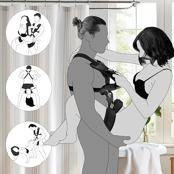 TetheredTensions Premium BDSM Bondage Restraints Sex Sling - Image 5