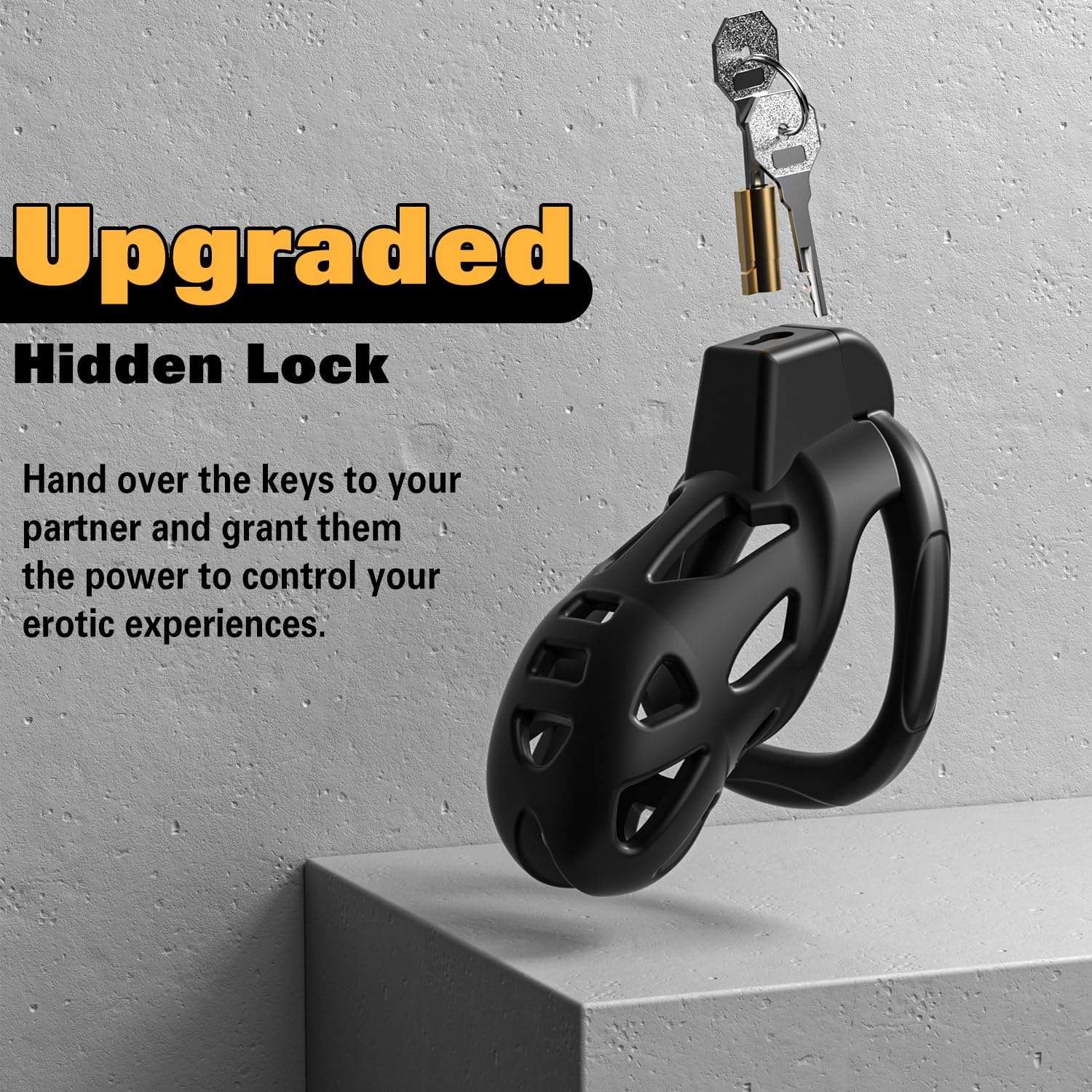 SecureVault BDSM Male Chastity Cage - Image 5