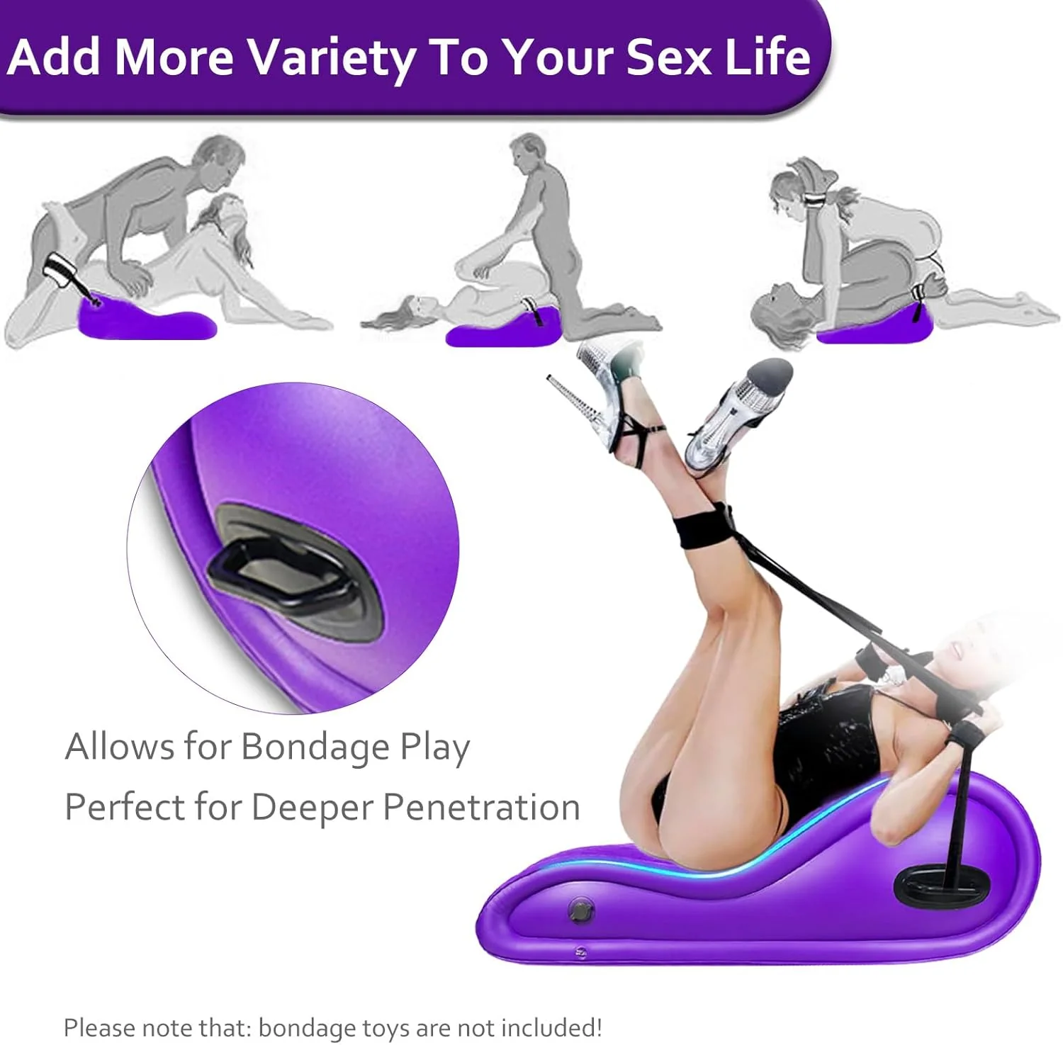 Luxurious BDSM Inflatable Sex Pillow - Image 4