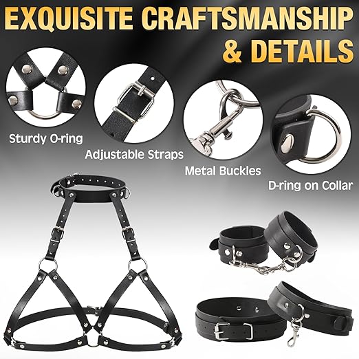 TotalEmbrace BDSM Breast Control Bondage Restraints - Image 7