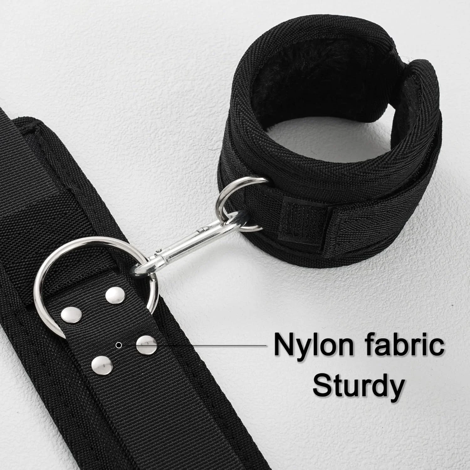 SoftBound BDSM Sling Restraint Kit Cuffs Blindfold - Image 5
