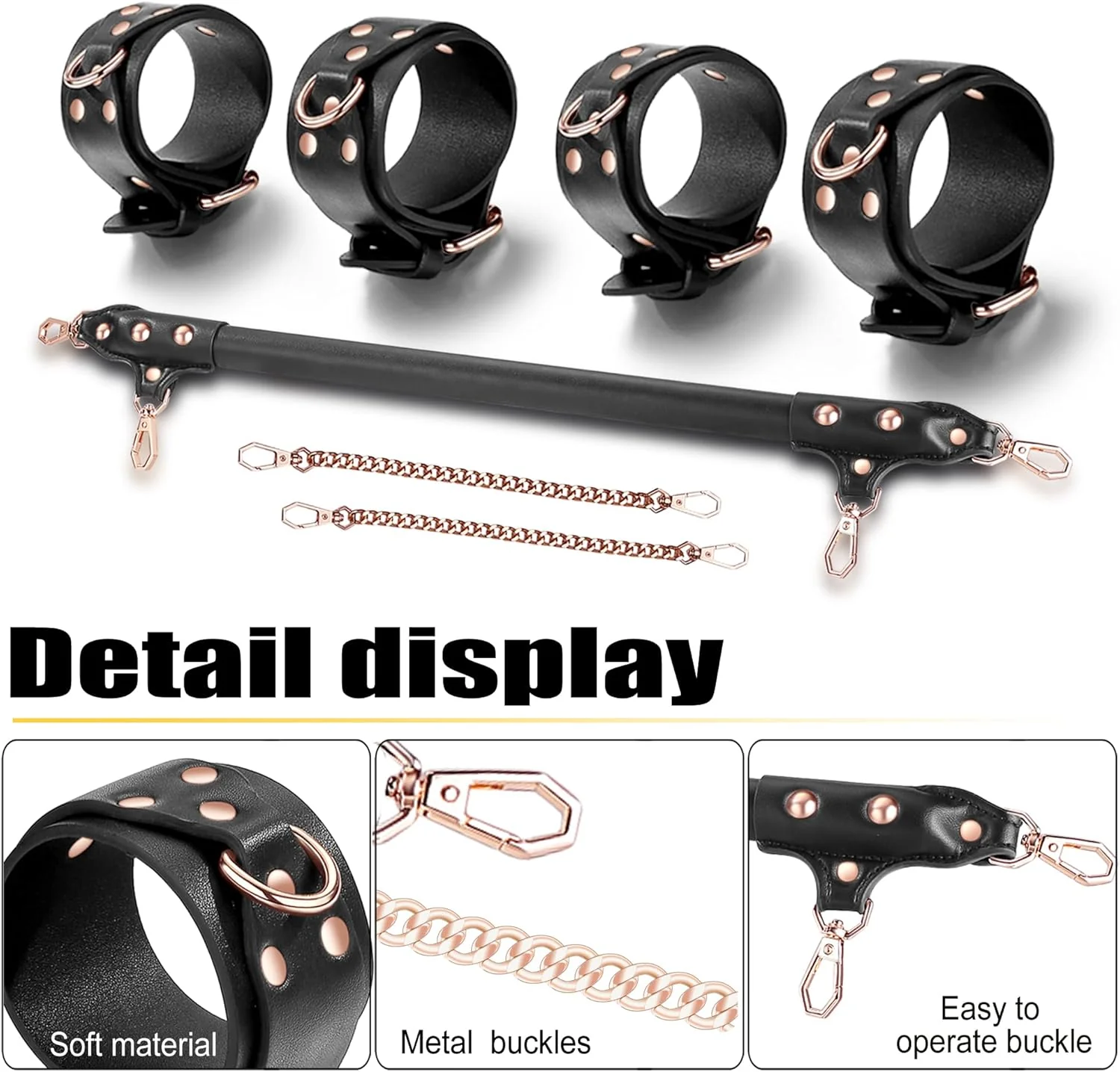 ChainFlex Adjustable Spreader Bar BDSM Kit - Image 3