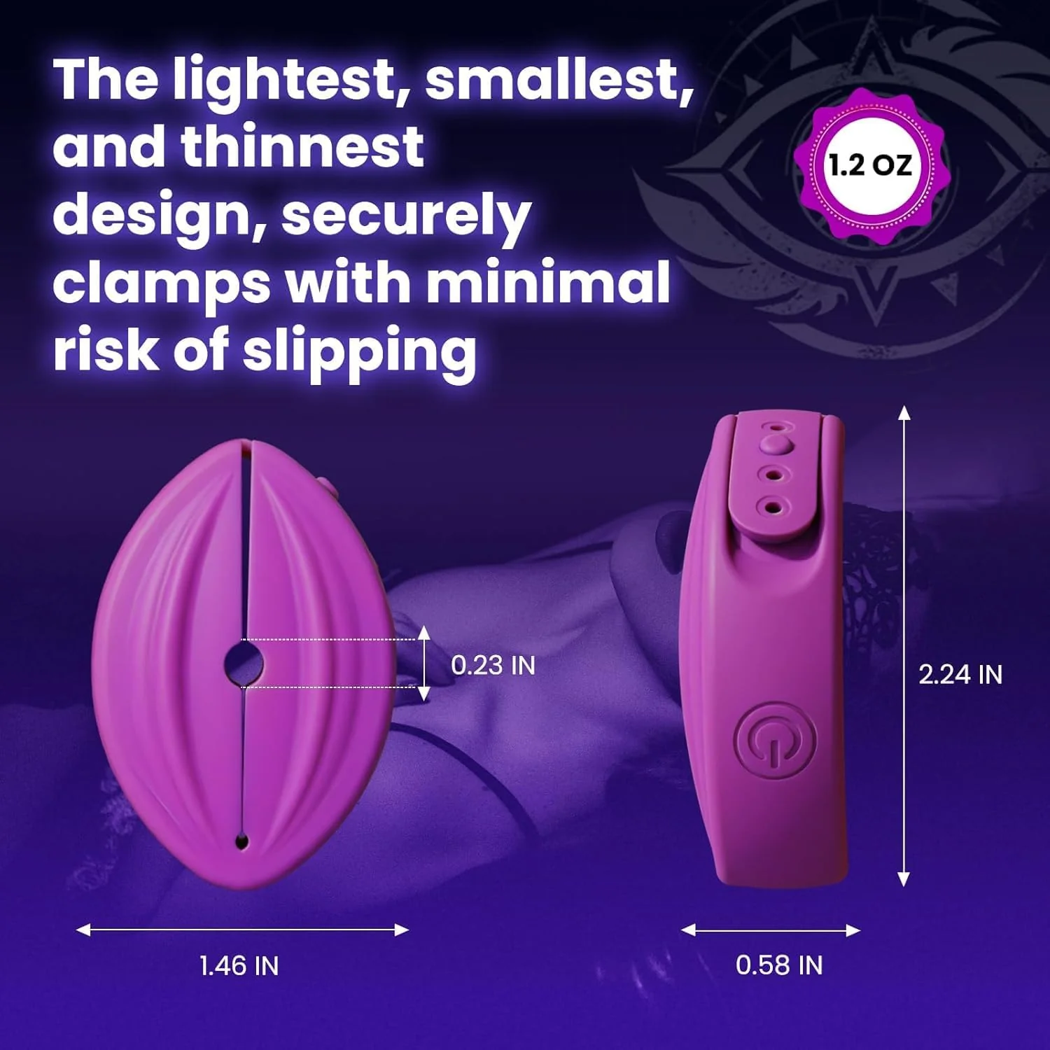 StealthPulseX Mini Remote Nipple Vibrators – 10 Modes - Image 6