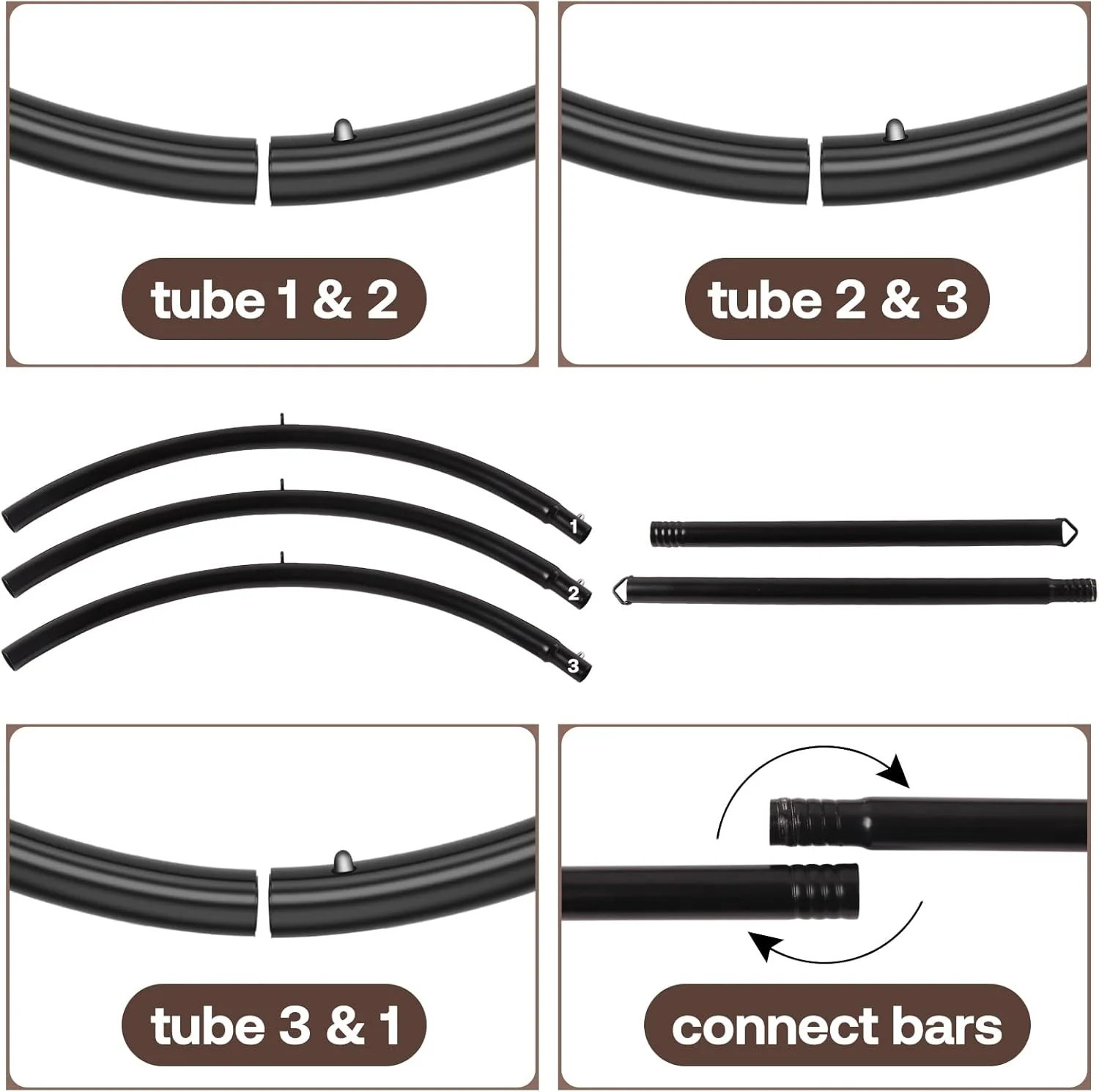WaistSecure Modular BDSM Spreader Bar Kit - Image 5