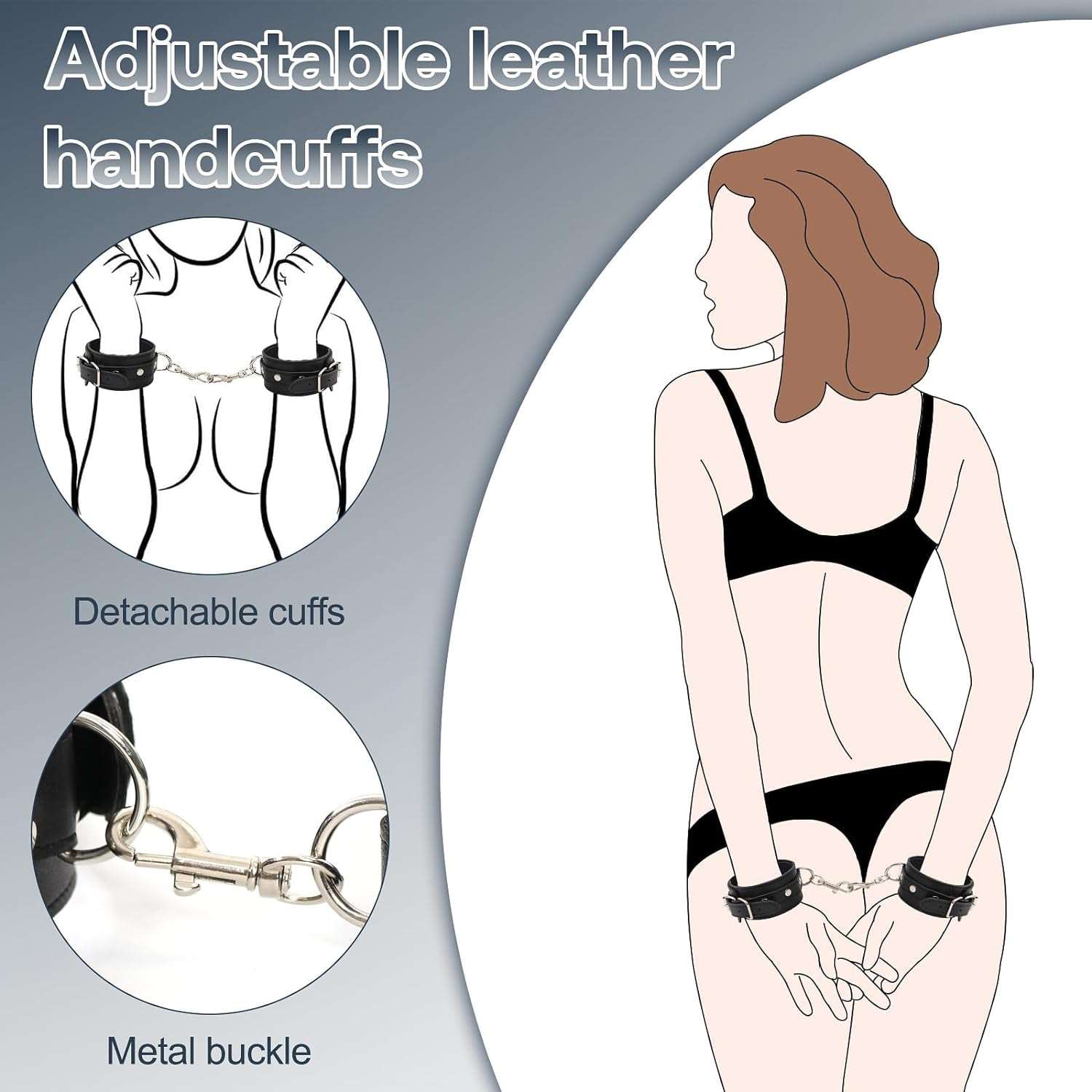 TripleTether BDSM Bondage Restraints - Image 2