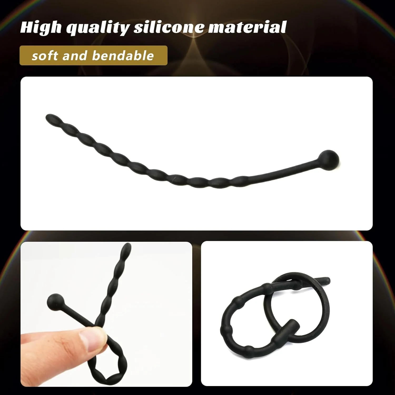 BlissBond Catheters & Sounds 8-Pcs Penis Plug Set - Image 3