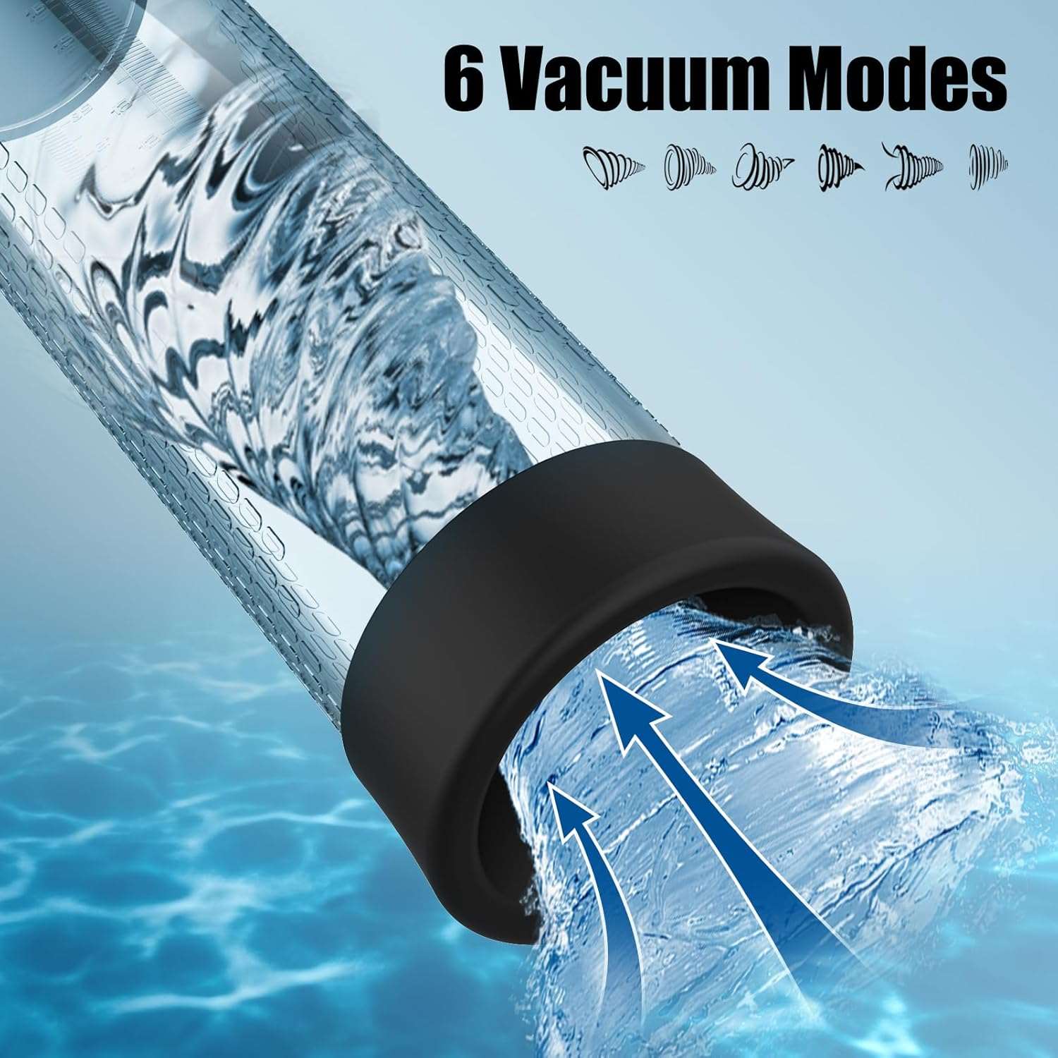 BlissSleeve Electric Vacuum Vibrating Penis Pump - Image 3