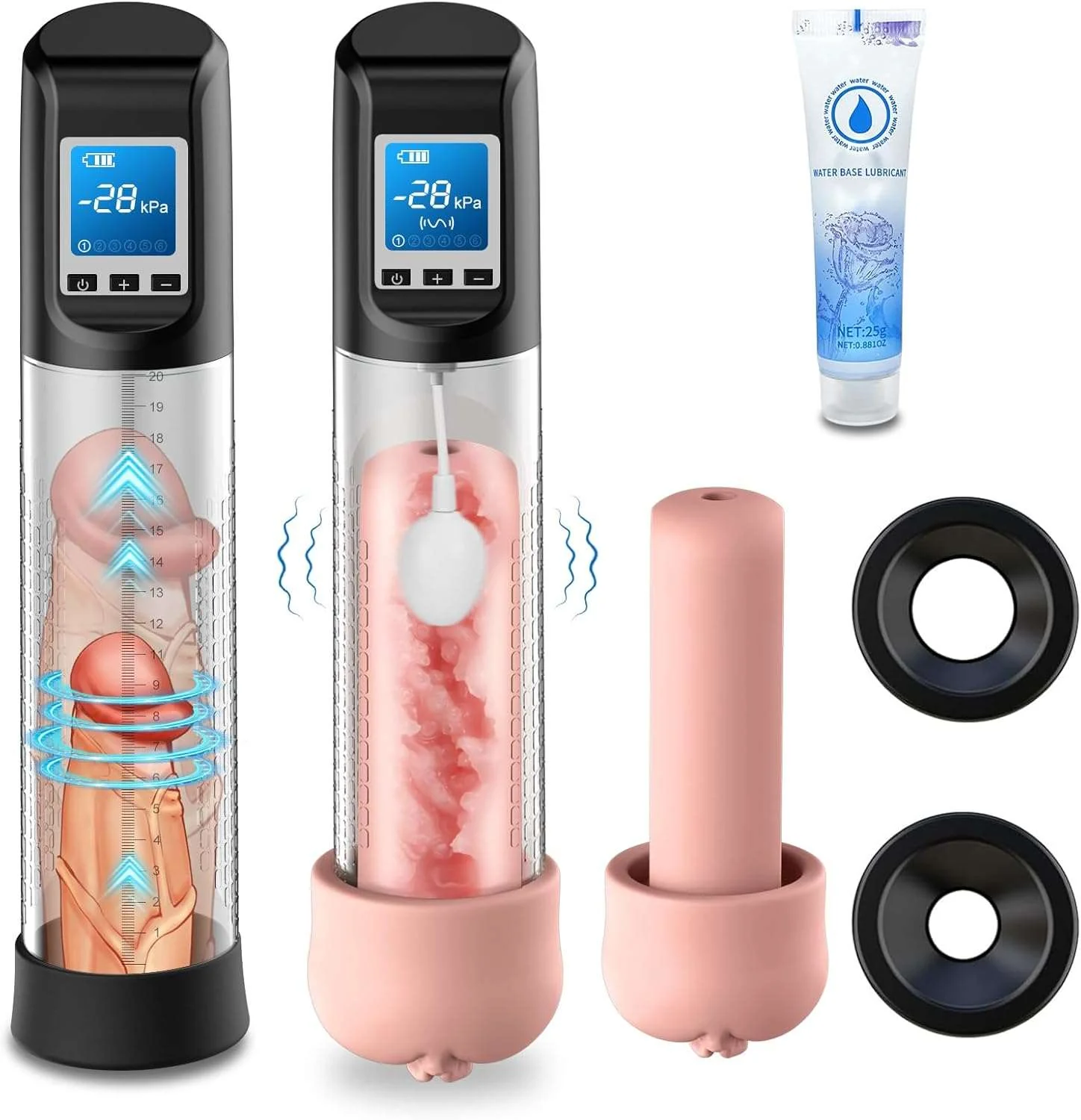 BlissSleeve Electric Vacuum Vibrating Penis Pump - Image 8