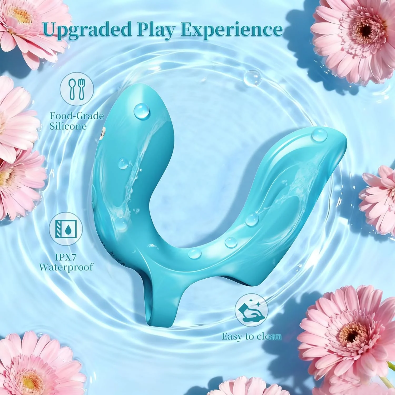 DualiX Dual Motor Finger Vibrator 10 Modes Waterproof - Image 4