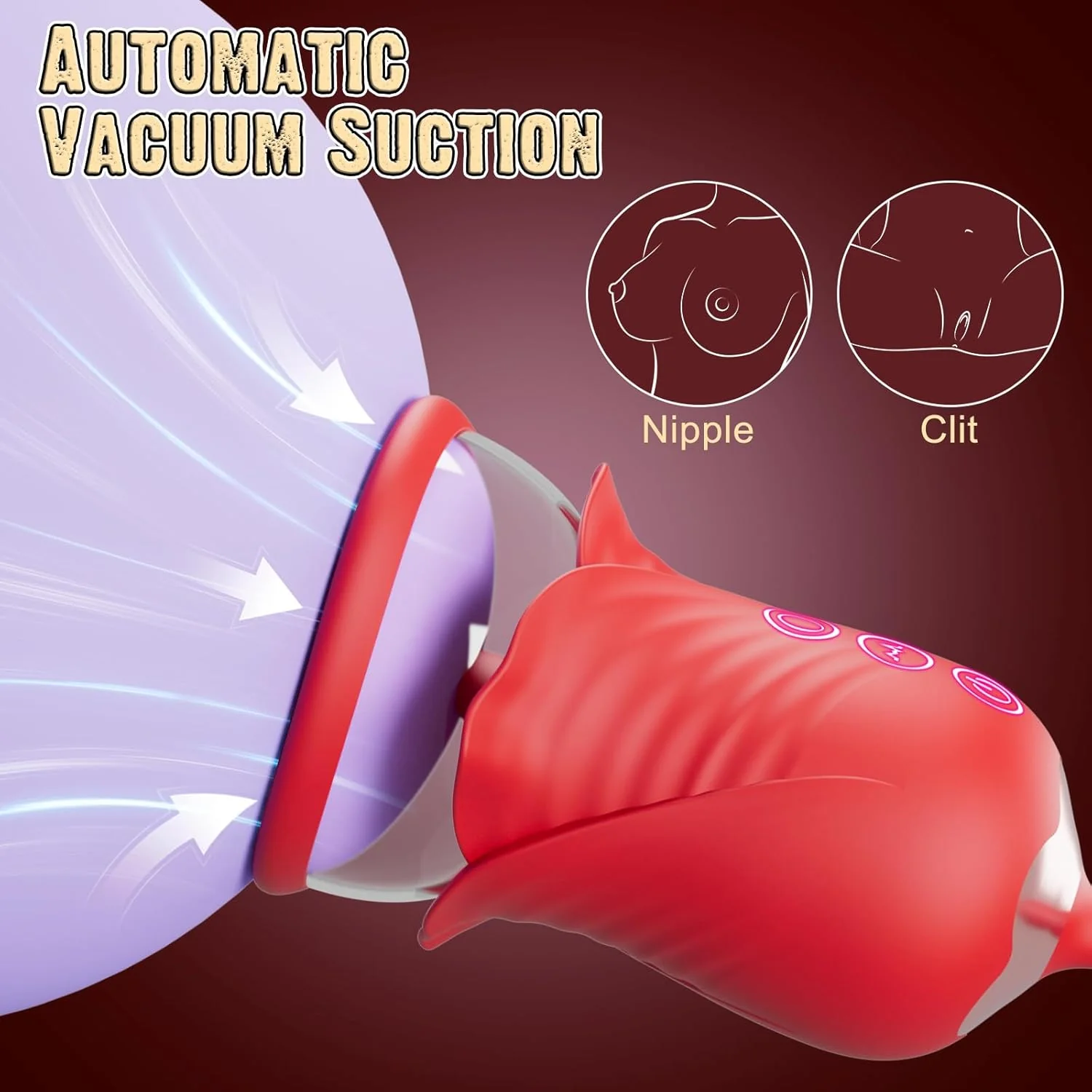 BloomLocks Multi Stimulation Clitoris Sucking Vibrator - Image 3