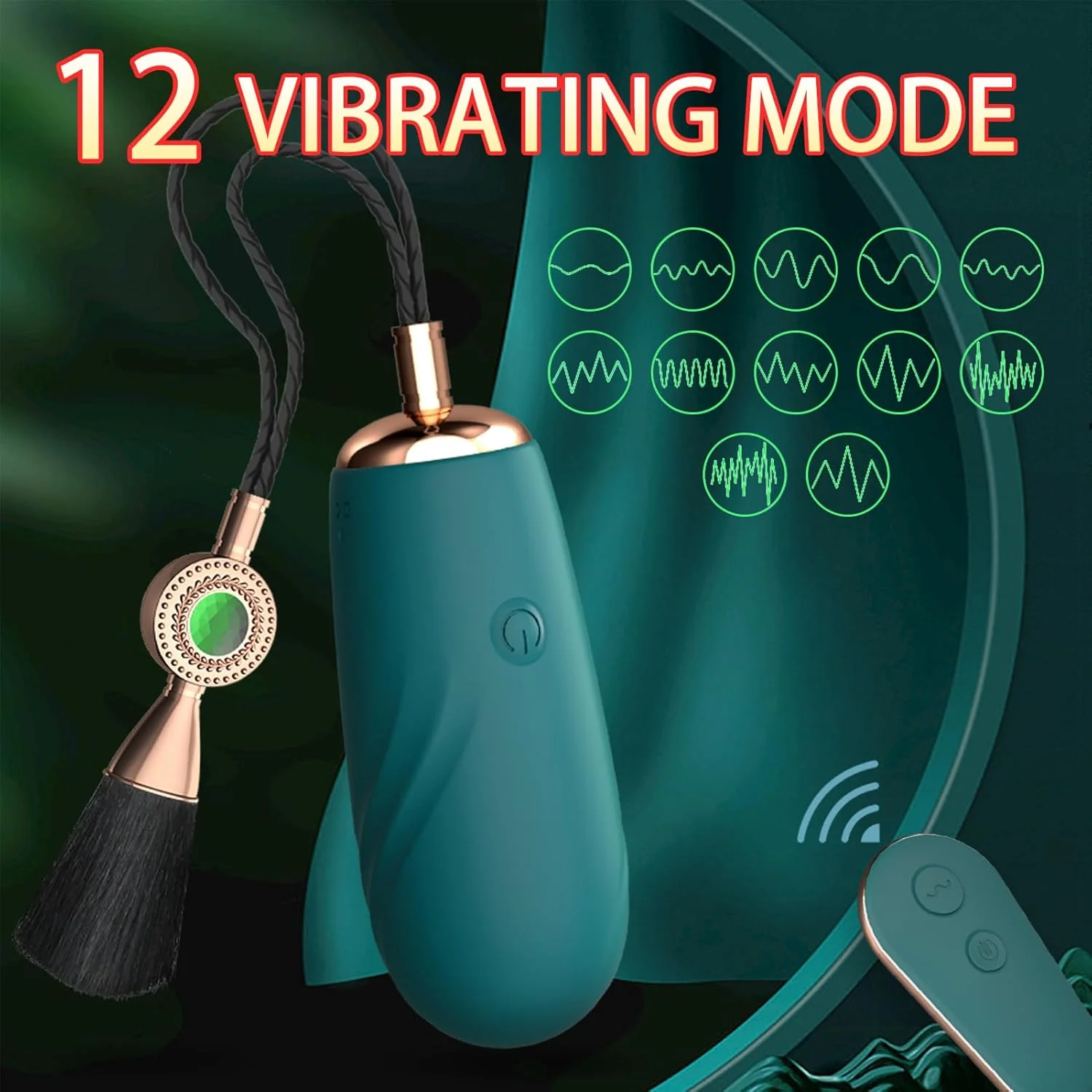 BlushFlicker Remote Control Bullet Vibrator - Image 2