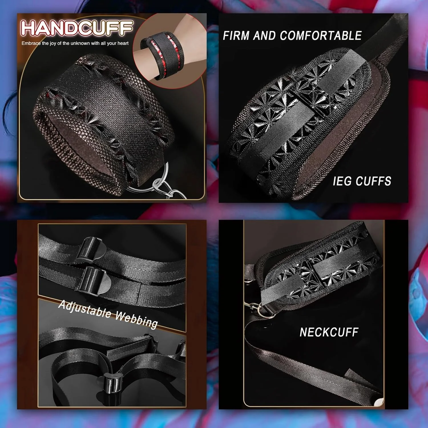 ShadowBond Inflatable BDSM Ramp Set with Adjustable Restraints - Image 3