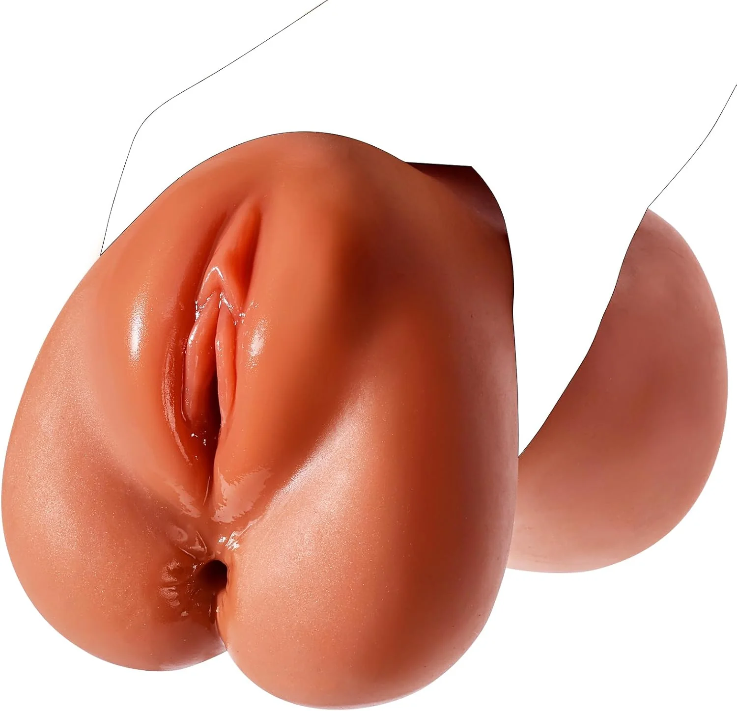 TerraCurve Brown Realistic Pocket Pussy Male Stroker