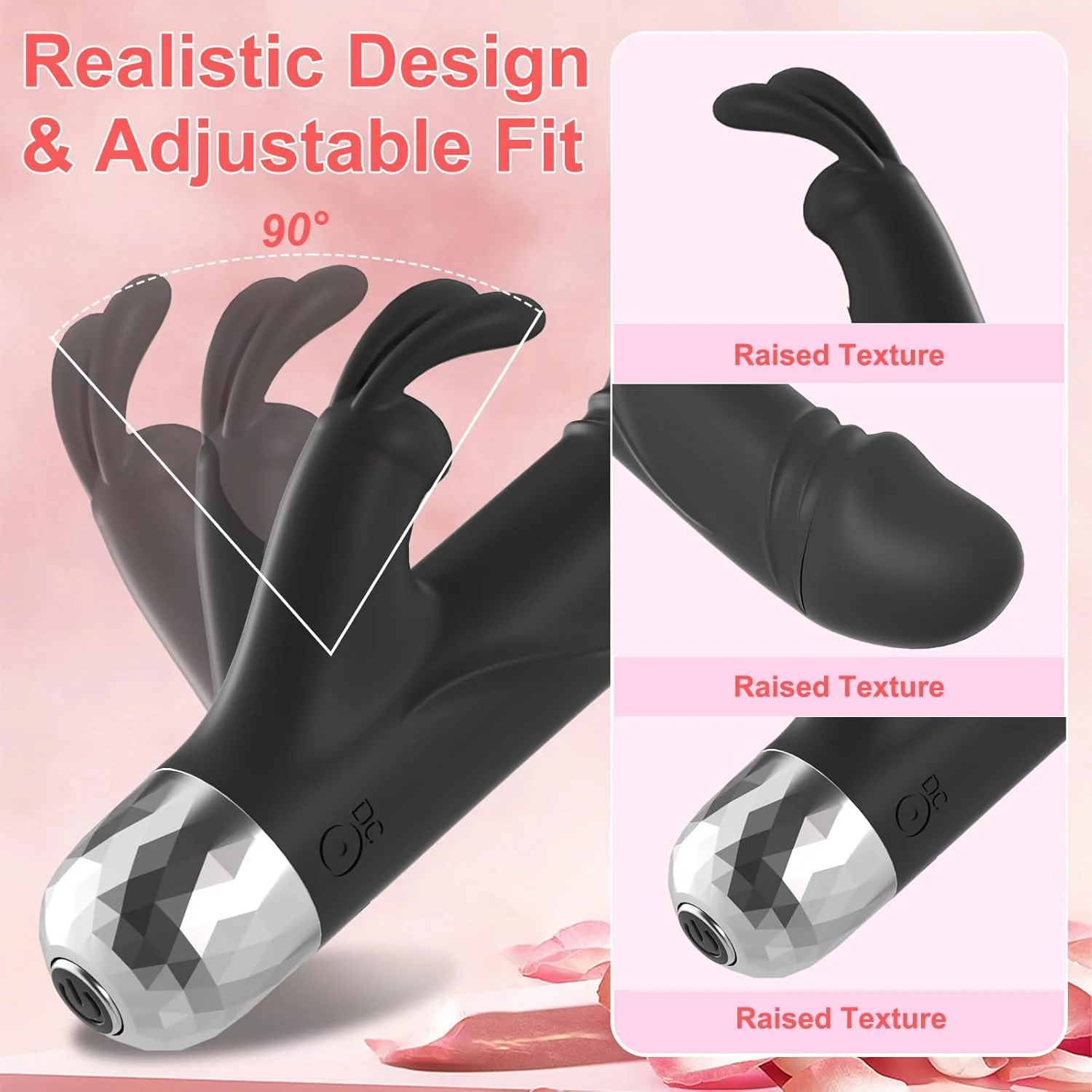 MicroPulse Mini Rabbit Bullet Vibrator 10 Modes Waterproof - Image 4