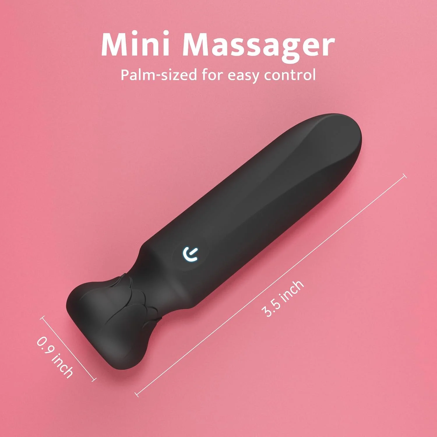 MidnightLuxe Bullet Vibrator 10 Modes Waterproof Silicone Rechargeable - Image 2