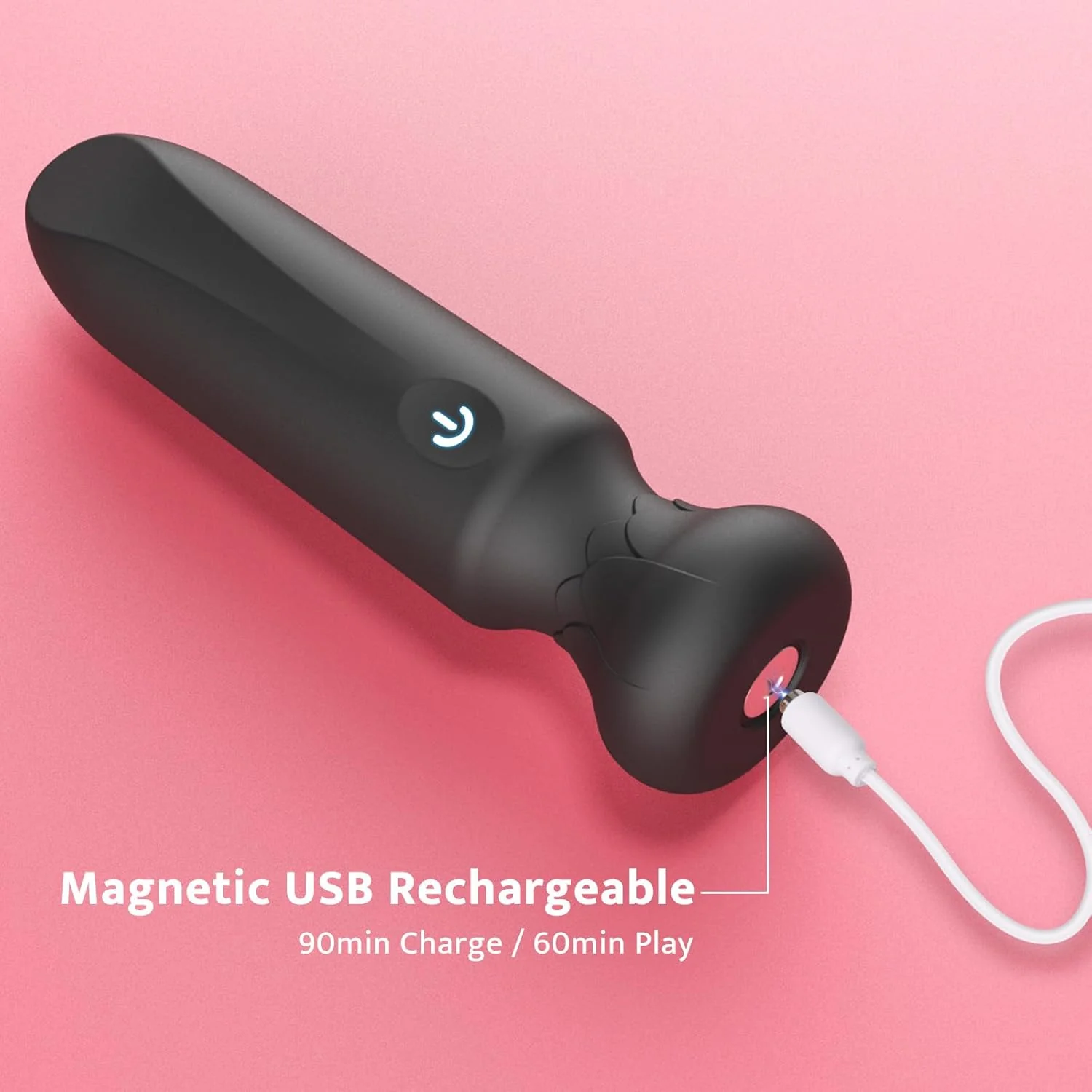 MidnightLuxe Bullet Vibrator 10 Modes Waterproof Silicone Rechargeable - Image 5