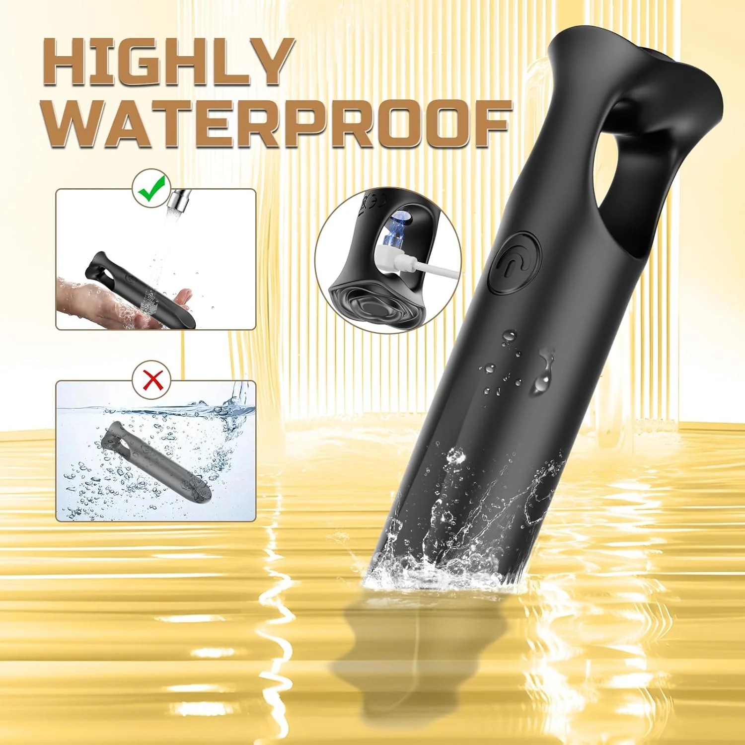LipSync App Control Bullet Vibrator 9 Modes Waterproof Quiet - Image 6