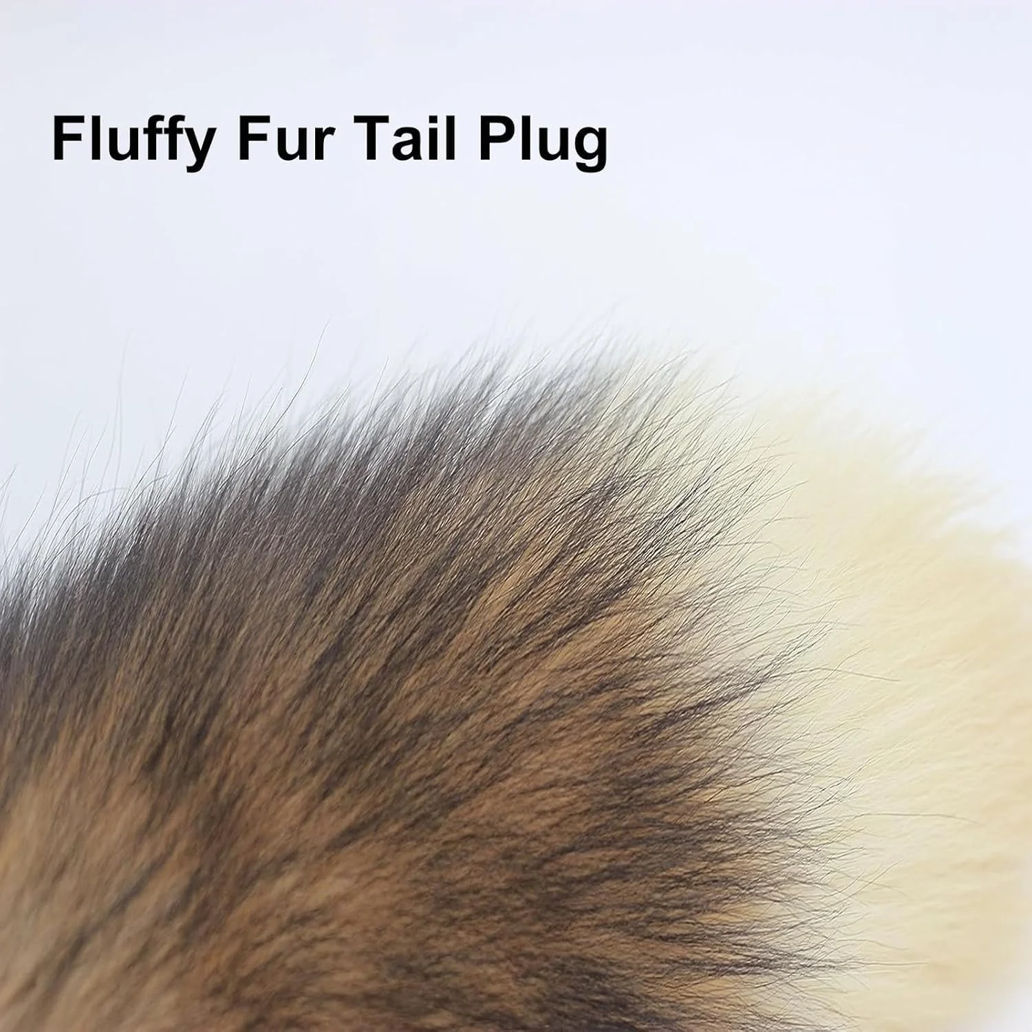 BronzeFur Brown Fox Tail Steel Butt Plug Cosplay - Image 4