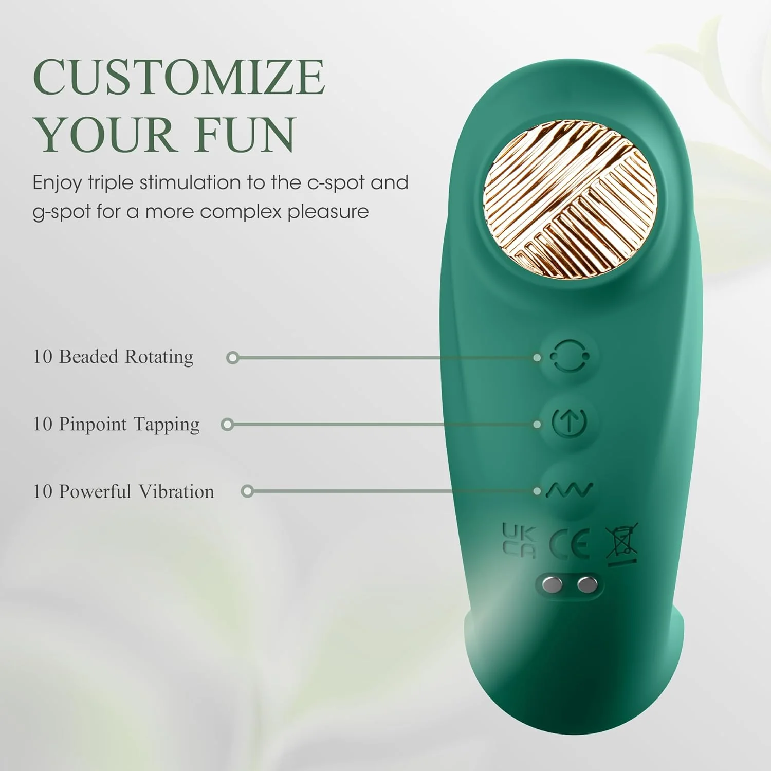 CelestPulse G-Spot Clitoral Stimulator Vibrator - Image 3