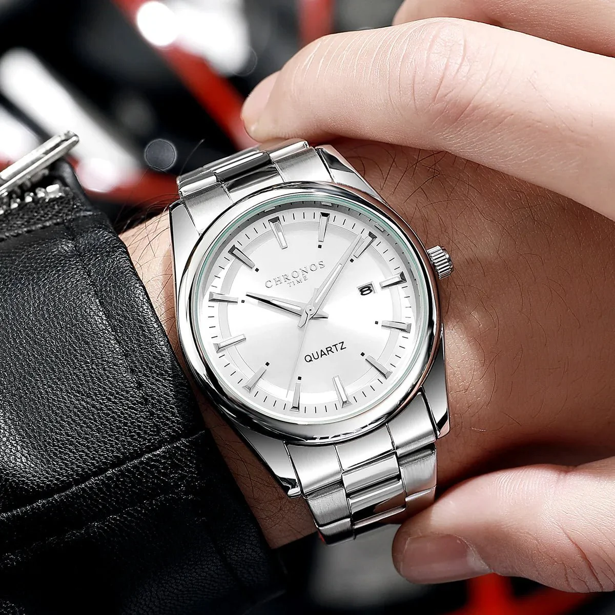 Men's Luxury Quartz Watch - Image 9