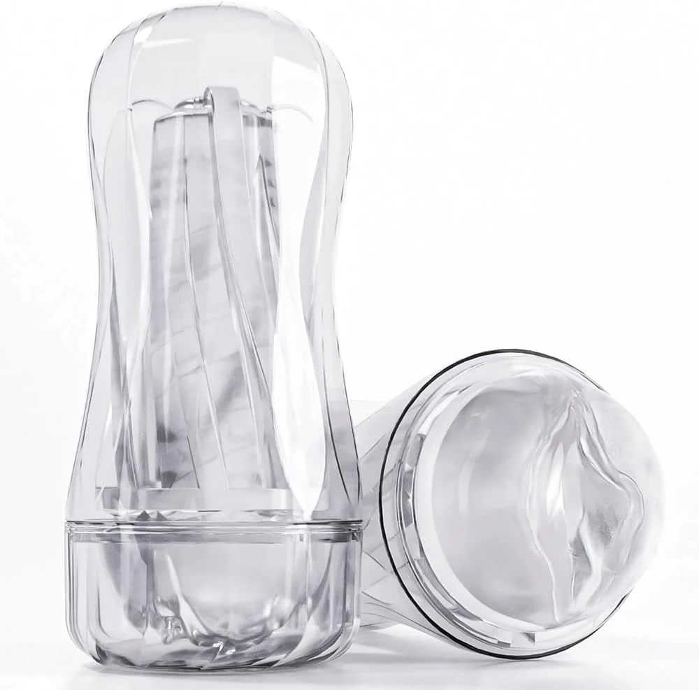 ClearGrip Spiral Suction Transparent Stroker - Image 2