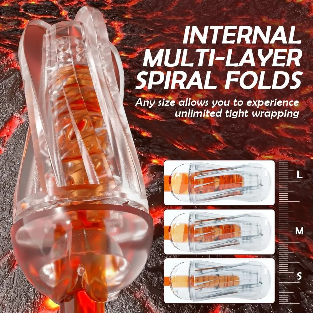 ClearGrip Spiral Suction Transparent Stroker - Image 5