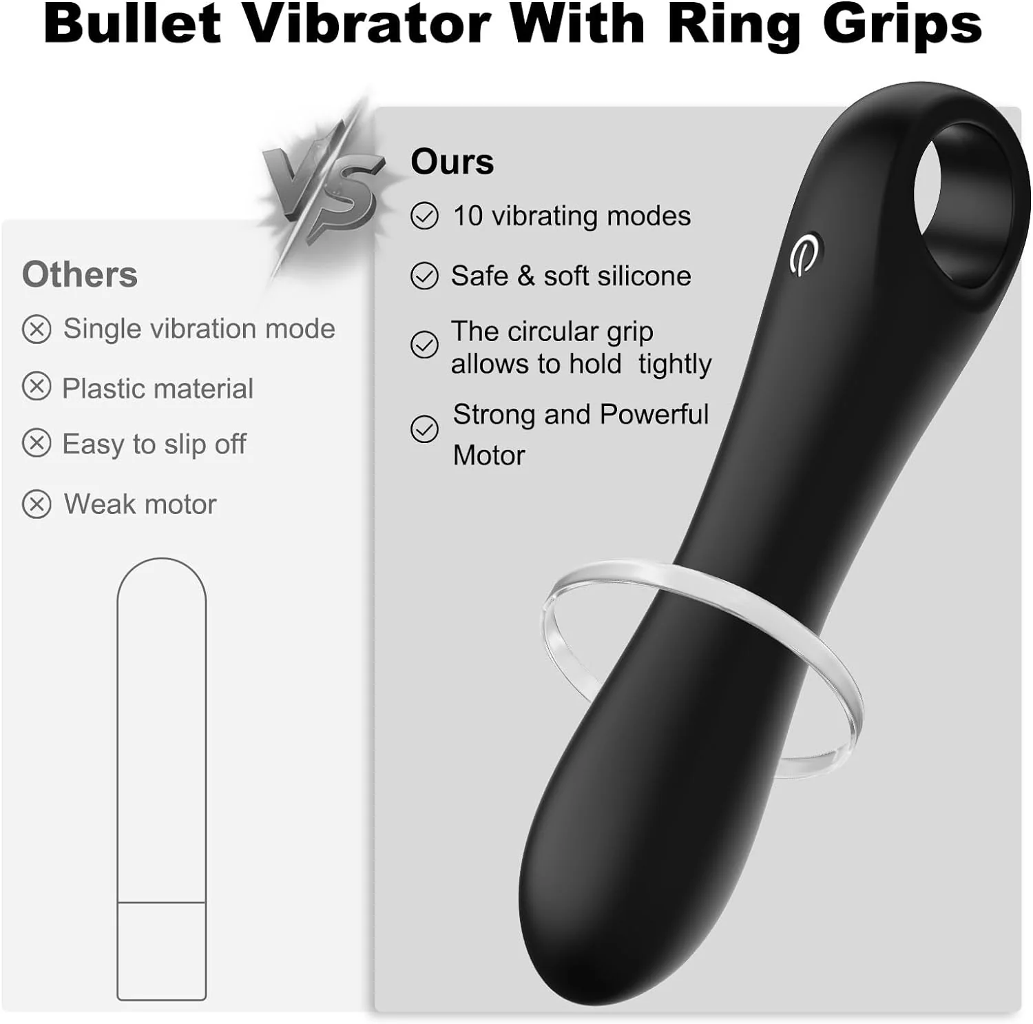 GripMaster Mini Bullet Vibrator - Image 4