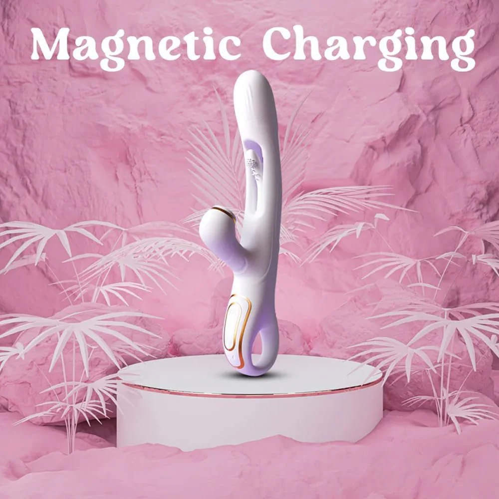 IvoryPulse Suction Rabbit Vibrator 3-in-1 Flapping Modes - Image 6
