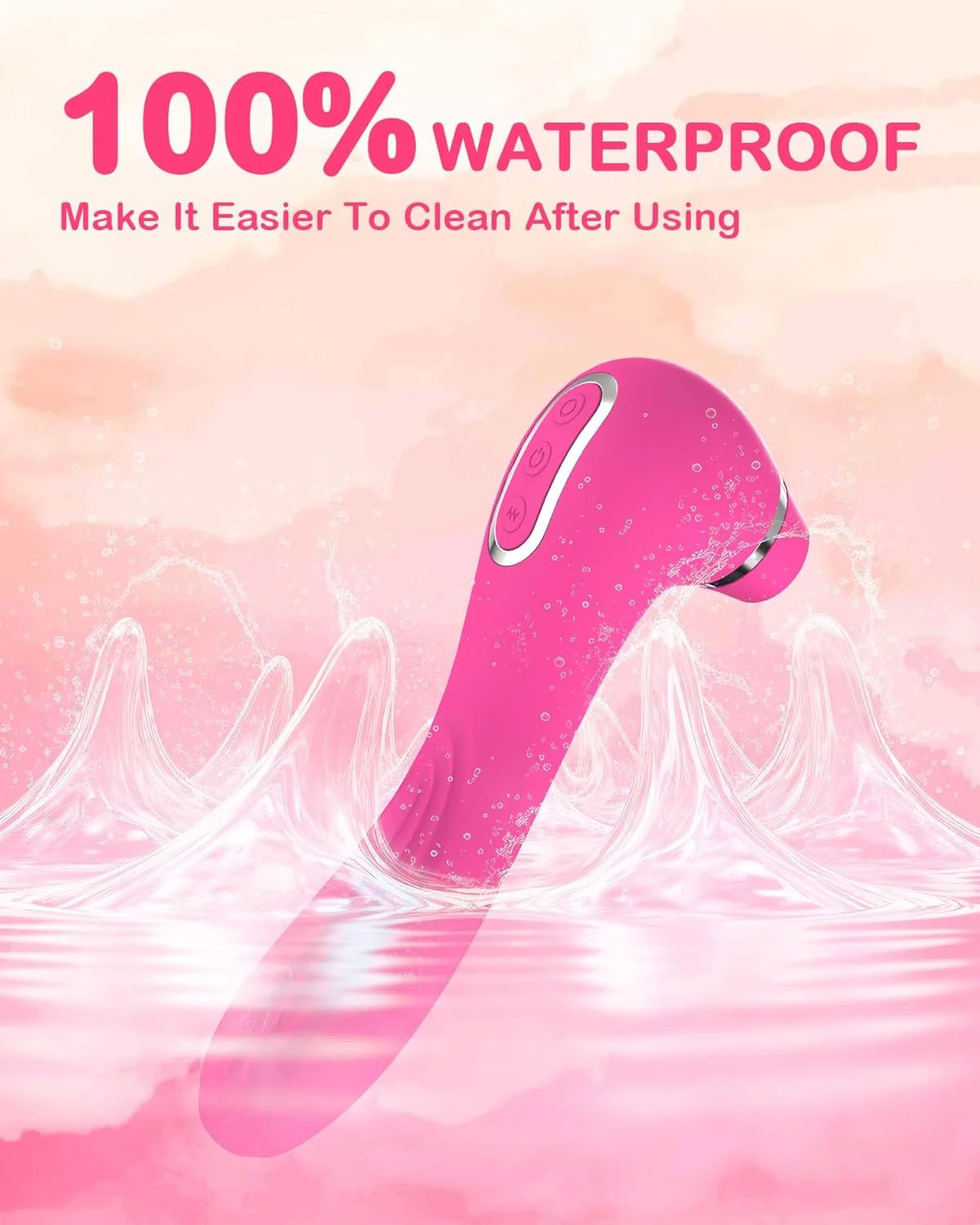 LuxeSync App Control Suction Tongue Licking Clit Vibrator 4-in-1 - Image 5