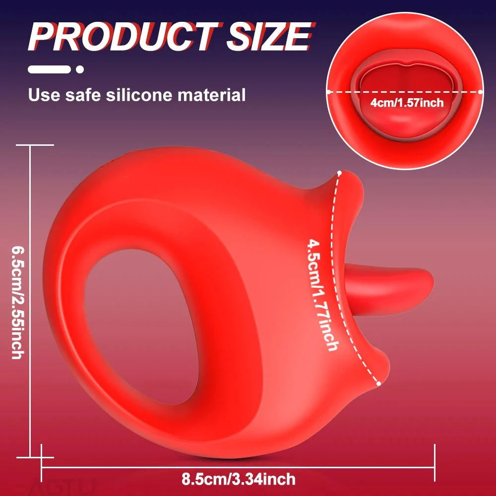 PulseRing Licking Clitoral Stimulator - Image 4