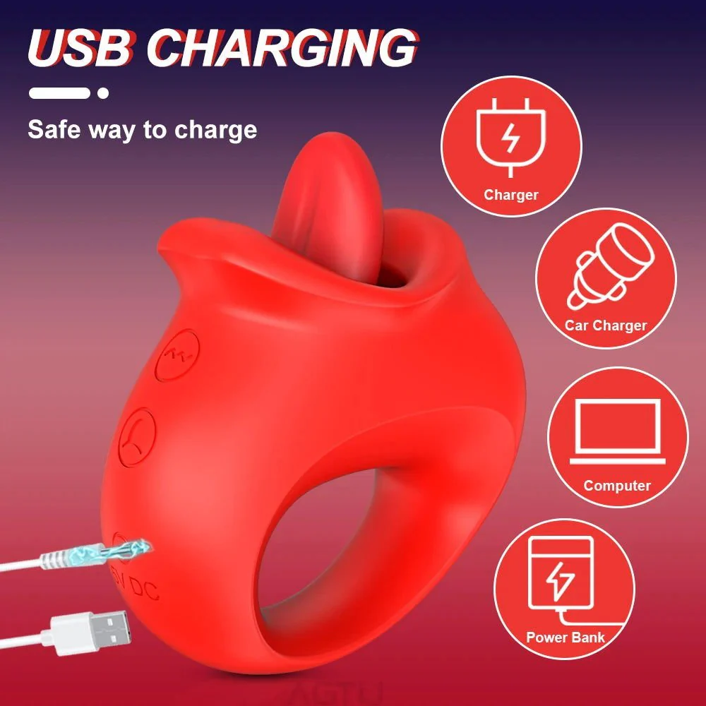 PulseRing Licking Clitoral Stimulator - Image 5