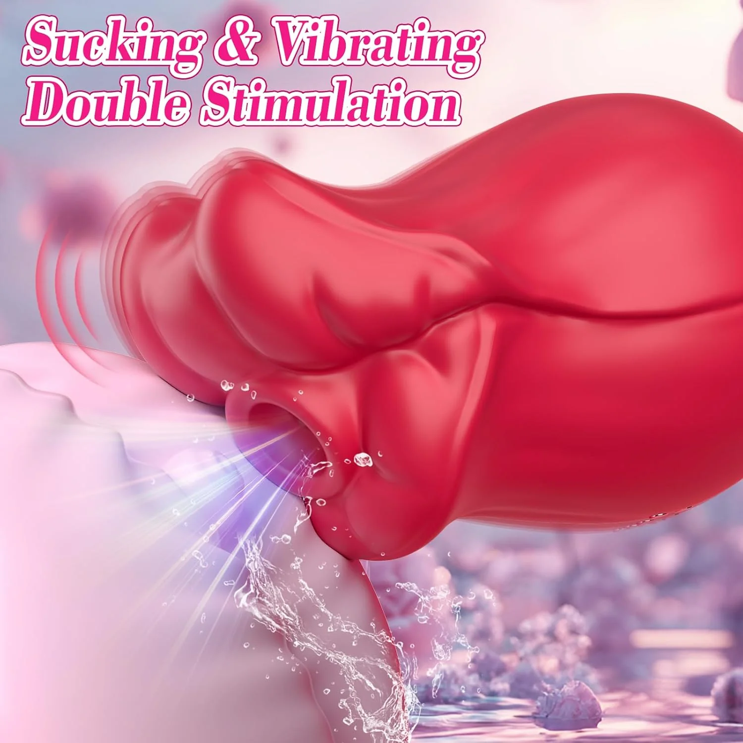 LustrelleX Clit Sucker Wand 9 Suction 6 Vibration Waterproof - Image 4