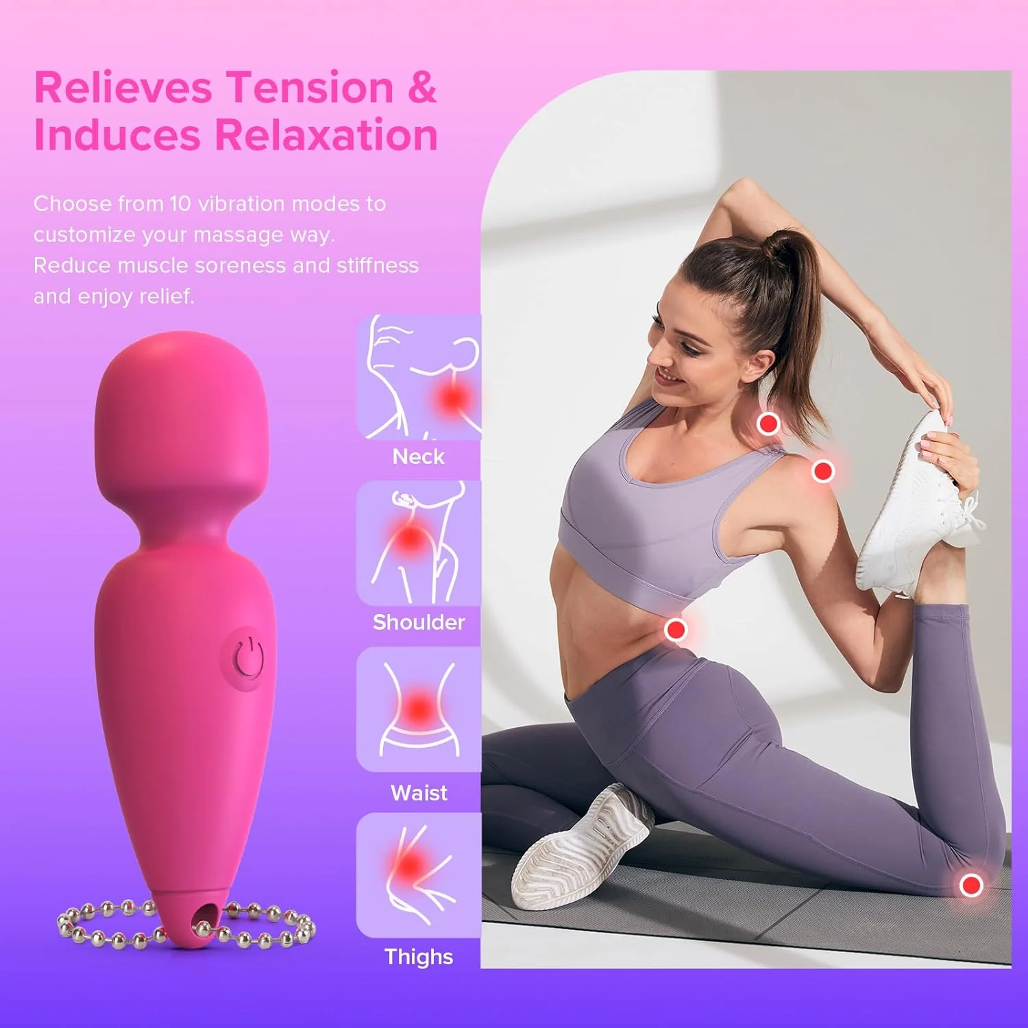 CloudKiss Mini Vibrator Wand - Image 4