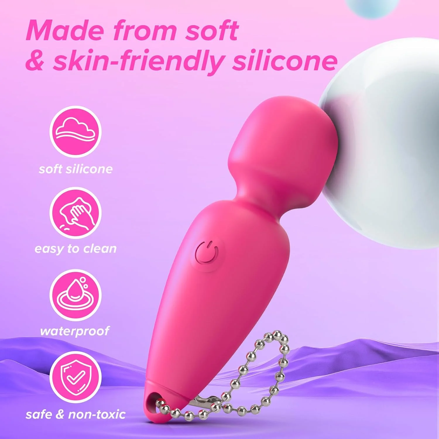 CloudKiss Mini Vibrator Wand - Image 5