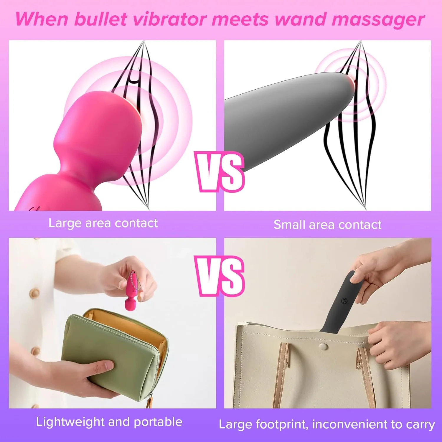 CloudKiss Mini Vibrator Wand - Image 6