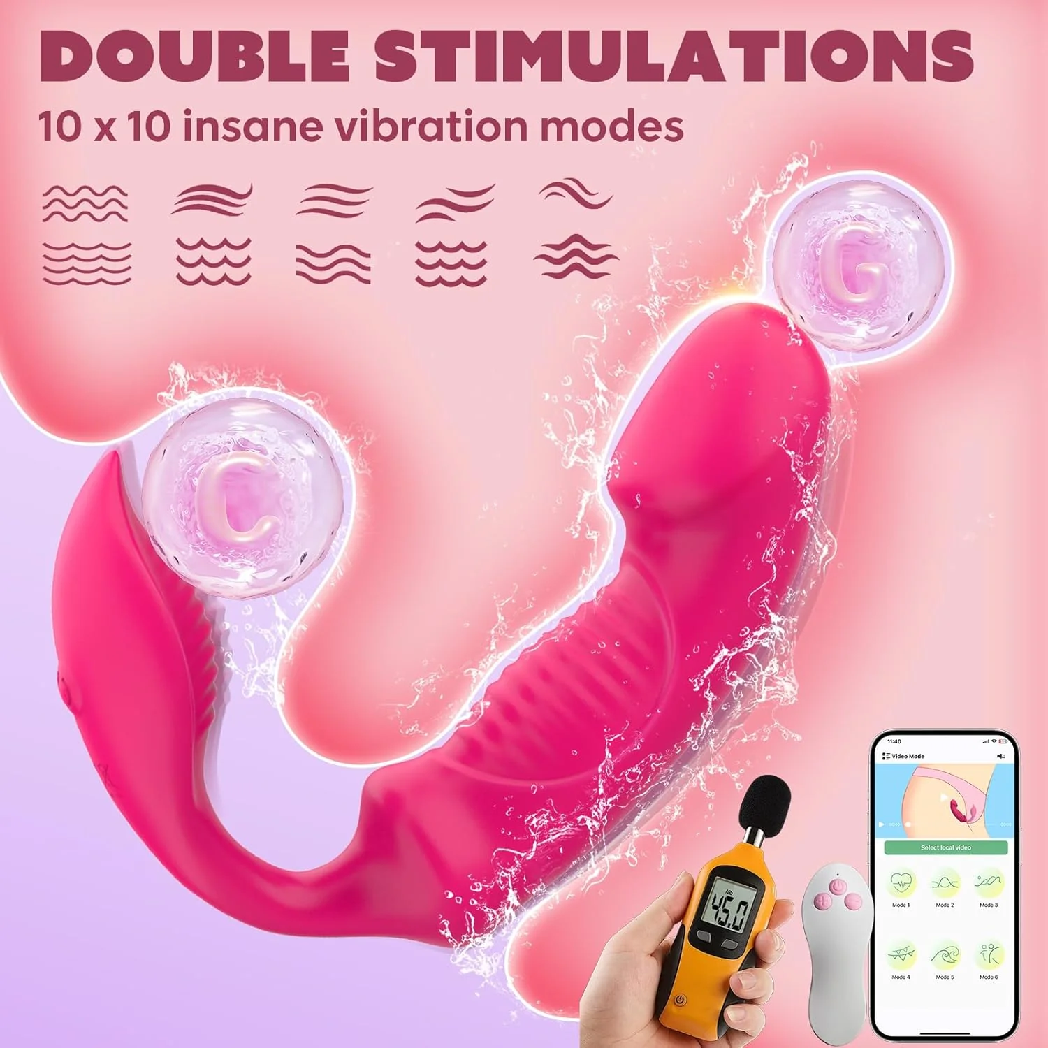 ColossusNest Wearable Dual Vibrator – G-Spot & Clitoral Stimulator - Image 2