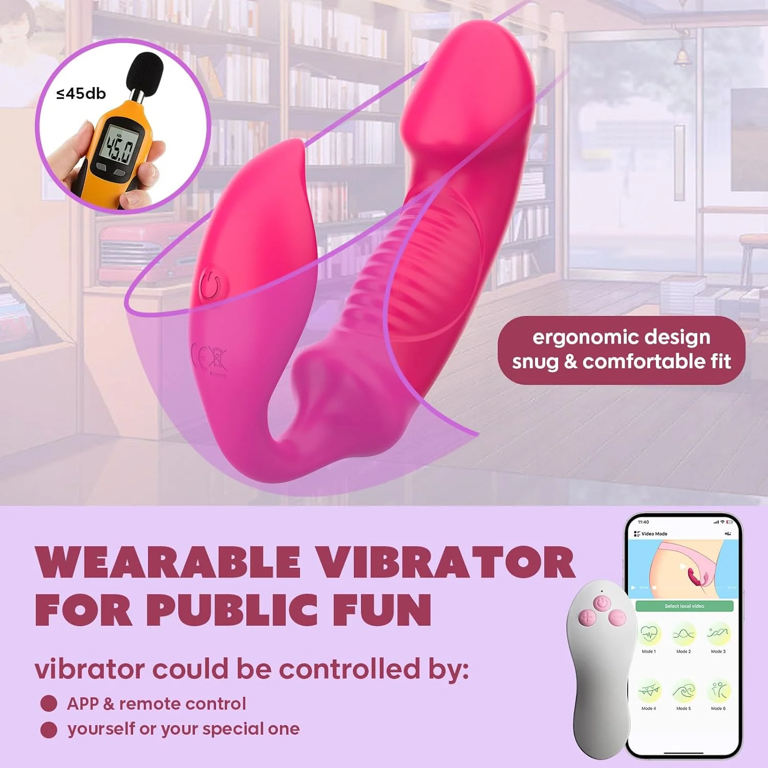 ColossusNest Wearable Dual Vibrator – G-Spot & Clitoral Stimulator - Image 3