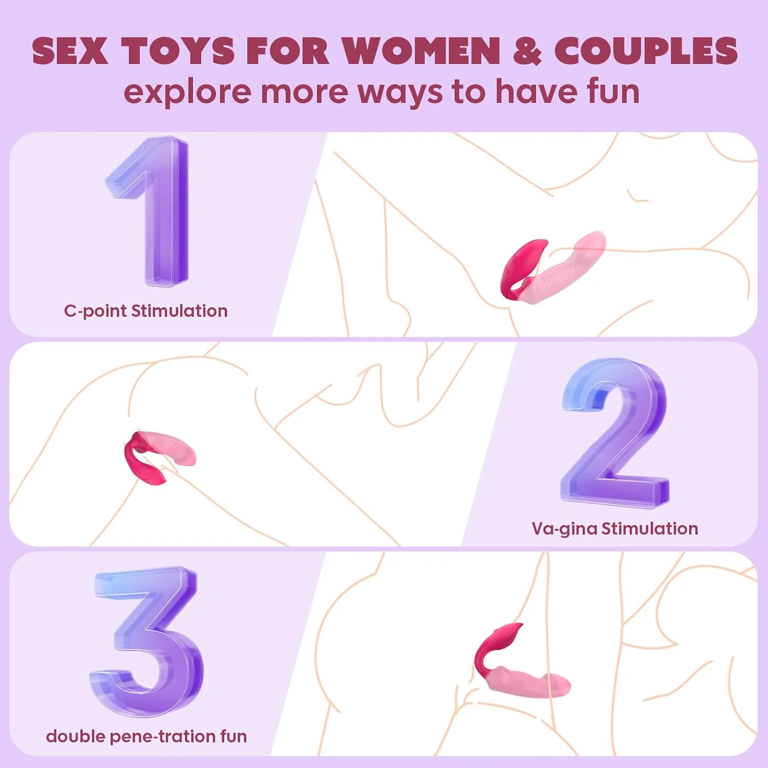 ColossusNest Wearable Dual Vibrator – G-Spot & Clitoral Stimulator - Image 5