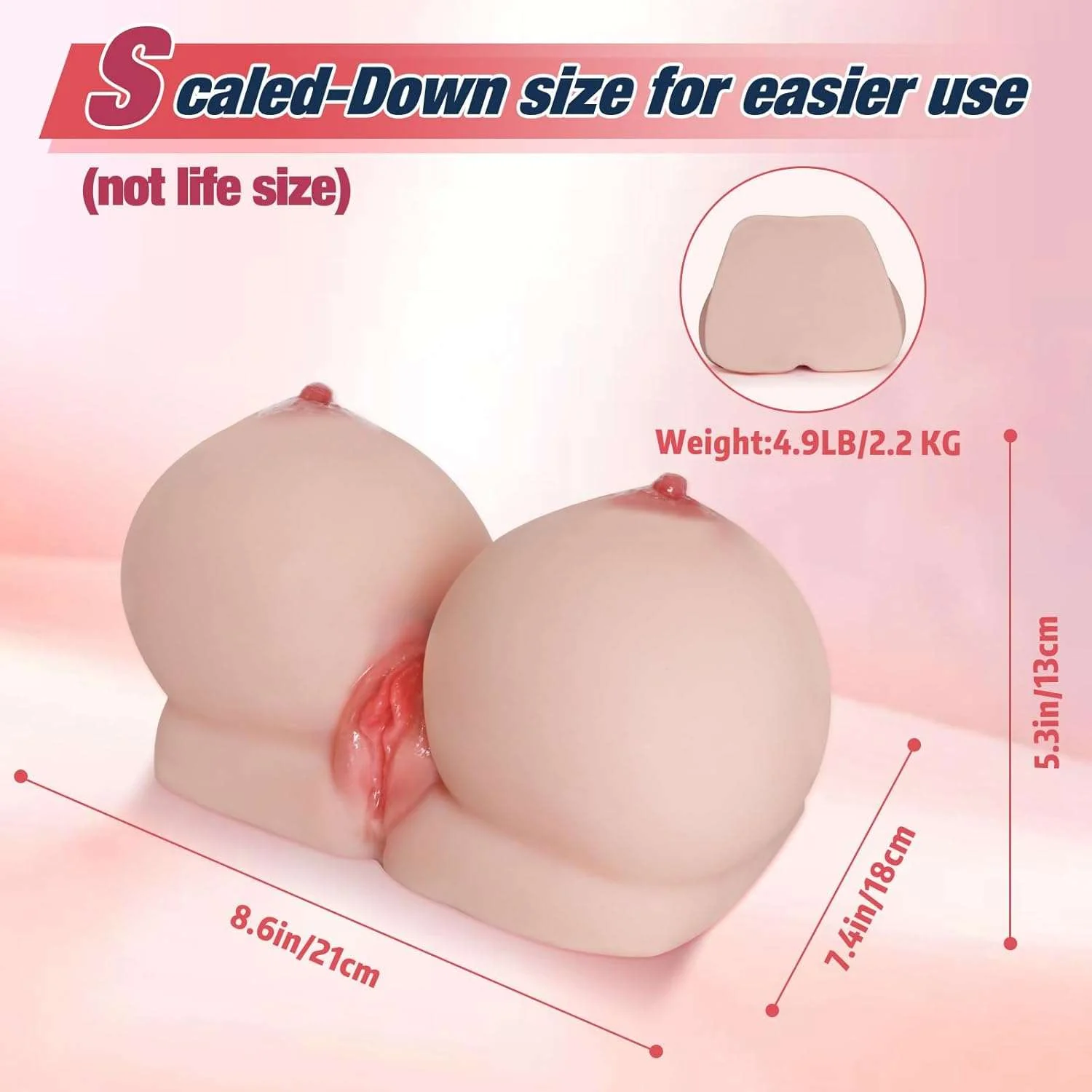 MiniMuse Portable Pleasure Mini Sex Doll - Image 4