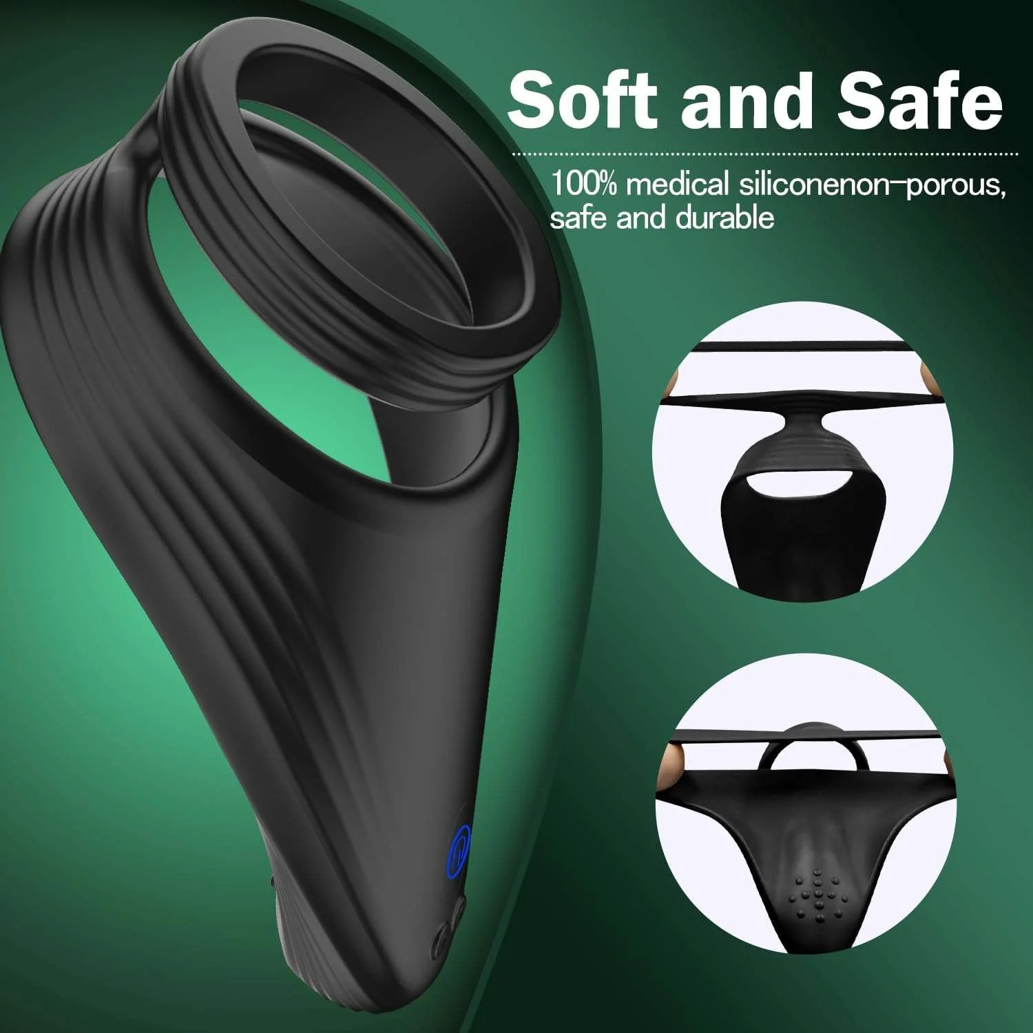NimbusHold Enhanced Control Vibrating Penis Ring - Image 5